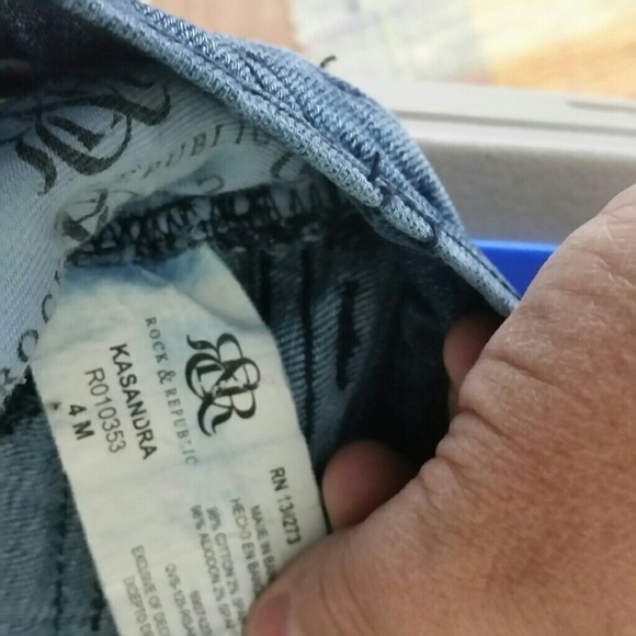 Rock & Republic Kasandra jeans, sz 4 - Picture 4 of 8